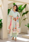Label Khoj Khazana Suit Hand Work Heavy Designer Linen Readymade Suits Wholesale Online
